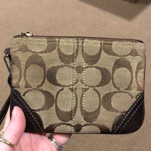 Coach wristlet